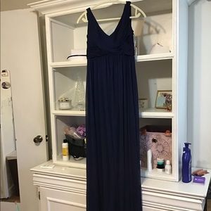 Navy bridesmaid dress